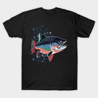 Patriotic Salmon T-Shirt